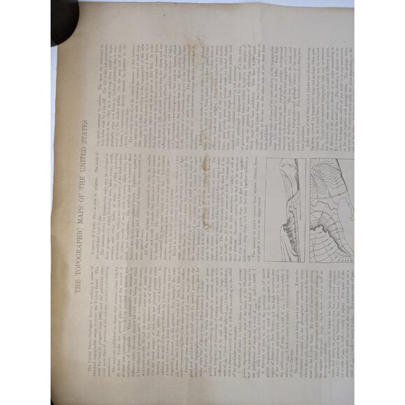 US Dept of the Interior geological Survey Map Mt Grace MA NH Vintage 1946 - Picture 10 of 13